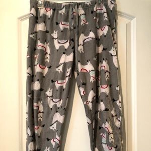 Old navy llama pajama pants